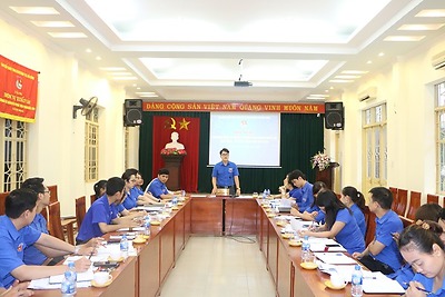 Hội nghị Giao ban Công tác Đoàn và phong trào thanh thiếu nhi khối Quận - Huyện 6 tháng đầu năm 2018